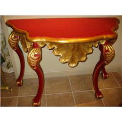 Gilded wood Florentine Italian Console !  #1711269