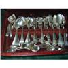 Image 1 : GEORGIAN STERLING ARMORIAL FLATWEAR SET #1711304