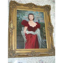 Scarlett O'Hara oil Lifesize by Reynolds  #1711382
