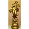 19c French Female Bronze Amphitrite Sea Godess #1711456