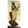 Spelter Blackamoor Female Statue Hottot b 1829#1711468