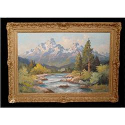 California Landscape OIL PAINTING Dzigurski CA #1711497