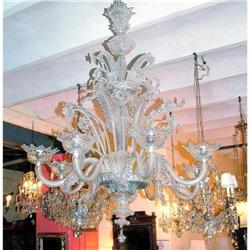 Large Murano crystal chandelier 8 lights #1711539