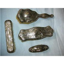 Sterling silver  vanity set! #1725074