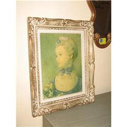 French Painting "18th Century Women" c.1950 #1725085