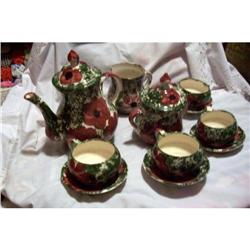 Vintage Oxacacan Hand Paninted Tea Set #1725104