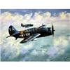 WW2 Oil Painting U.S.Plane Museum Quality  #1725193