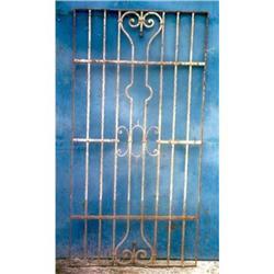 Wrought Iron Antique Gate, No Welds #1725228