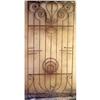 Wrought Iron Antique Gate, No Welds #1725229