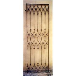 Wrought Iron Antique Gate, No Welds #1725230