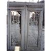 French Colonial Double Pine Iron Doors #1725288
