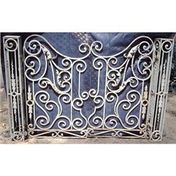 Wrought Iron Double Entry Garden Gates #1725315