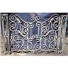 Wrought Iron Double Entry Garden Gates #1725315