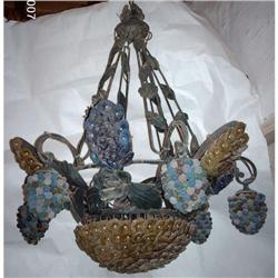 Hand Crafted Wrought Iron Chandelier #1725322