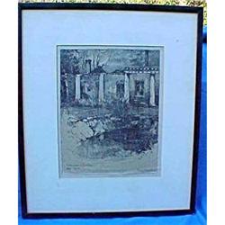 View from the Garden by Luigi Kasimir c1915 #1725331