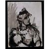 Image 1 : Black Ink Drawing Portrait of Madame Proust #1725452