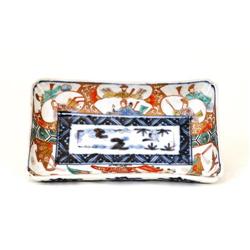 Old Japanese Imari Geisha Samurai Rectangular #1725534