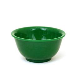 Chinese Export Jadeite Green Peking Glass Bowl #1725547