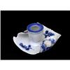 19C Japanese Blue White Hirado Candle Holder #1725553