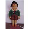 Doll Wooden Germany Wood Boy Jointed 1950s #1725712