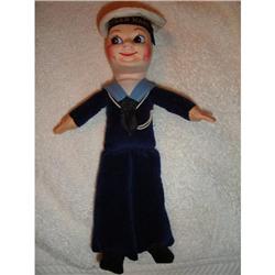 8 1/2" Queen Mary Souvenir Sailor Doll Cloth #1725878