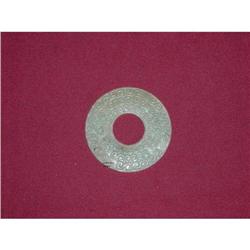 A Pair of Vintage Chinese Round Jade Stone #1725894