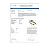 Image 4 : 0.50 ctw Certified VS/SI Quality Princess Diamond Ring 10k Yellow Gold - REF-60H3R