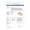 Image 4 : 1.05 ctw Certified VS/SI Princess Diamond 2pc Set Halo 14k Yellow Gold - REF-120M8G