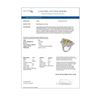 Image 4 : 6.2 ctw Canary Citrine & Diamond Ring 18K White Gold - REF-168A5N
