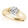 Image 2 : 0.5 ctw Certified VS/SI Diamond Ring 18k Yellow Gold - REF-81R8K