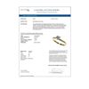 Image 4 : 0.50 ctw Certified Quality Diamond Engagment Ring 10k Yellow Gold - REF-40A8N