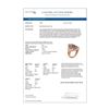 Image 4 : 2.02 ctw Intense Blue Diamond Ring 18K Rose Gold - REF-234F4M