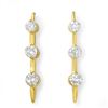 1.0 ctw Certified VS/SI Diamond Stud Earrings 14k Yellow Gold - REF-116R2K