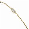 Image 3 : 1.65 ctw Marquise Diamond Station Bracelet 18K Yellow Gold - REF-278R9K