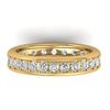 Image 1 : 1.33 ctw VS/SI Diamond Eternity Band Men's SIZE 10 14k Yellow Gold - REF-127K6Y