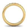 Image 3 : 1.33 ctw VS/SI Diamond Eternity Band Men's SIZE 10 14k Yellow Gold - REF-127K6Y