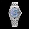 Image 2 : Rolex Men's Stainless Steel, QuickSet, Diam Dial & Diam/Sapphire Bezel