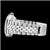 Image 4 : Rolex Men's Stainless Steel, QuickSet, Index Bar Dial with Diamond Bezel