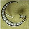 Image 1 : Victorian 10k & PEARL BROOCH #1668810