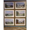 Image 1 : SET of 6 CHATEAU Paintings - FRENCH 19th C. #1669477