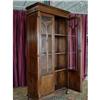 Image 1 : ANTIQUE VICTORIAN BOOKCASE ARMOIRE CABINET #1669523