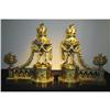 Image 1 : EMPIRE BRONZE ANDIRONS #1669633