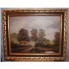 Image 1 : Signed HOLGATE "Landscape" Oil Painting c.1900 #1683162