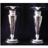Pair of Antique Silver-Plated Vases #1683430