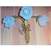 PAIR French bronze  wall sconces 3L #1696707