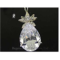 RHJ Dazzling Cubic Zirconium Pear Pendant #1696799