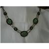 Apple Jade Silver Necklace #1696878