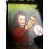 O/C Two Children Folk Art #1696904