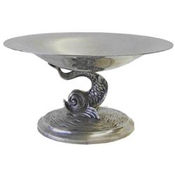 Antique TUTTLE Sterling Silver Fish Centerpiece#1696908