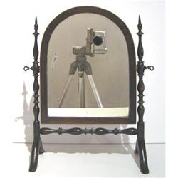 Antique Boudoir Tabletop Shaving Mirror  #1696912